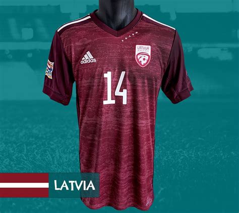 latvia football shirt